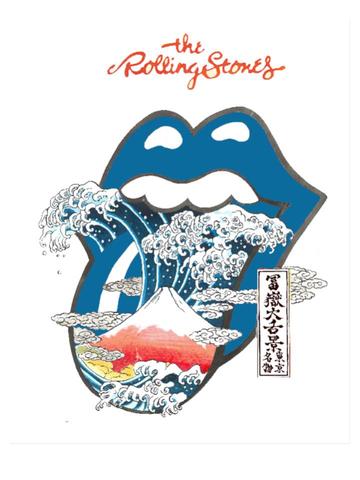 The Rolling Stones富嶽大舌景～青舌～ ©2017 Musidor B.V. Under license to Bravado Merchandising. All Rights Reserved.